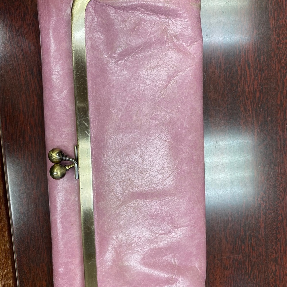 HOBO Rachel tri fold wallet.
